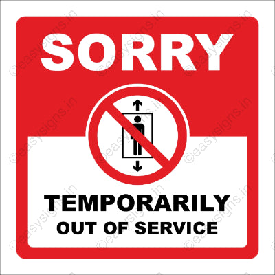 Sorry Temporarily Out Of Service