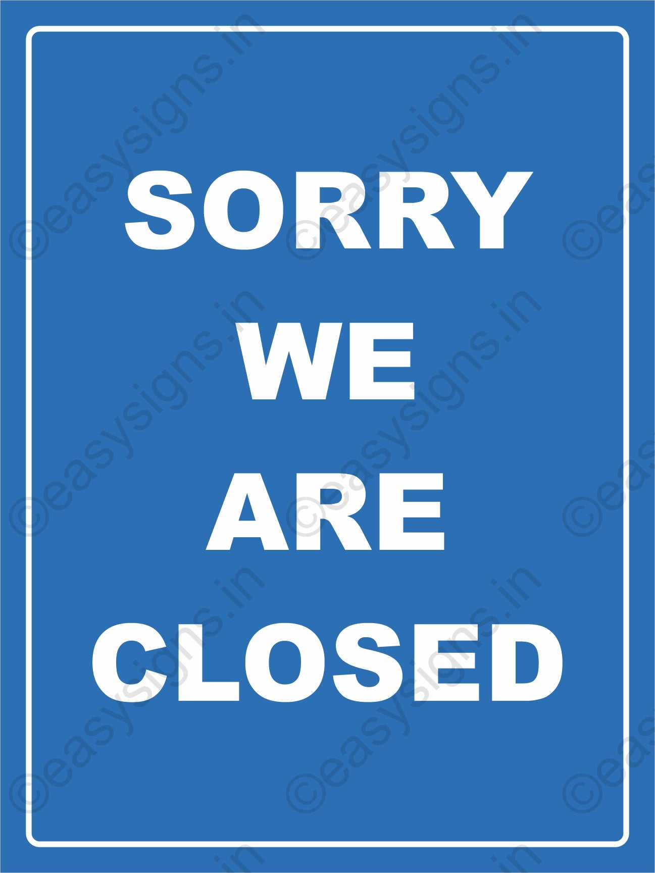 We Are Closed