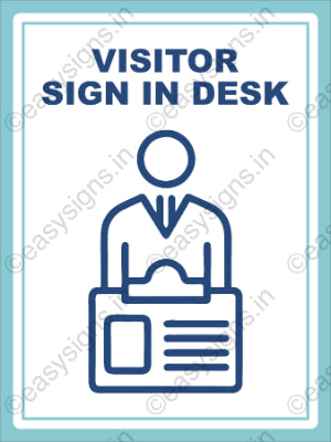 Visitor Sign-In Desk
