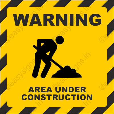 Warning Area Under Construction