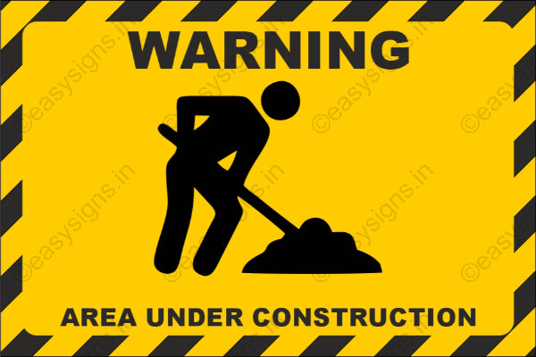Warning Area Under Construction