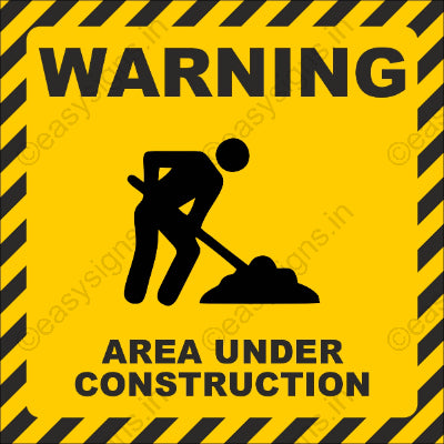 Warning Area Under Construction
