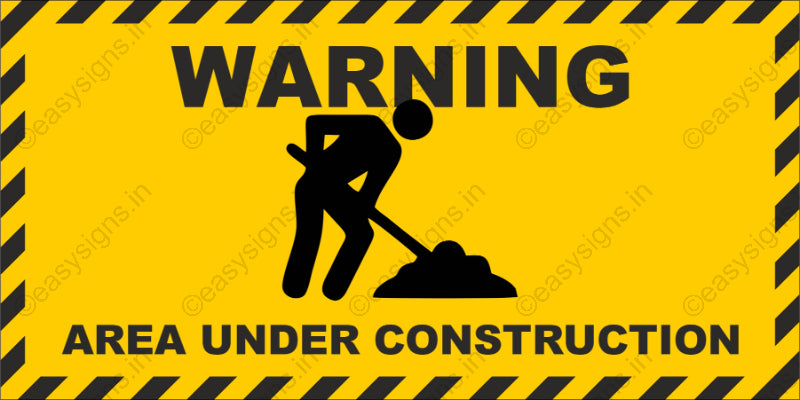 Warning Area Under Construction