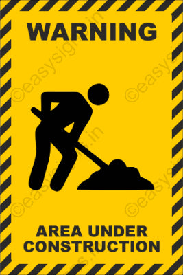 Warning Area Under Construction