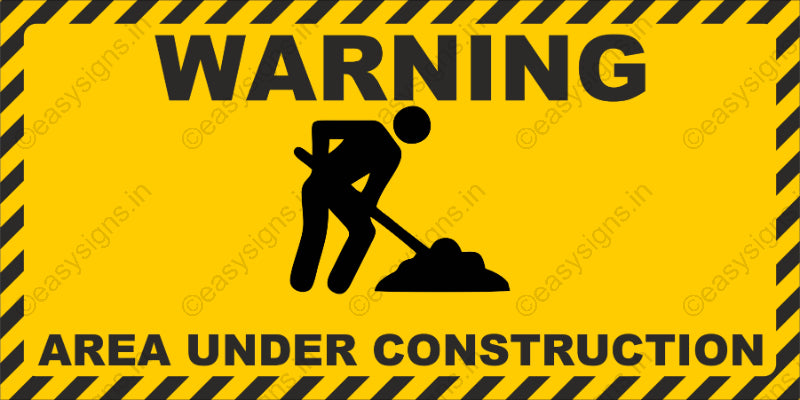 Warning Area Under Construction