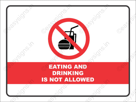 No Eating And Drinking