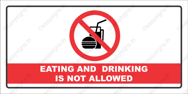 No Eating And Drinking