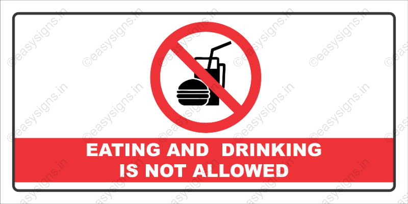 No Eating And Drinking