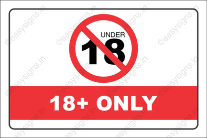 18+ Only