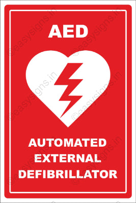 Automated External Heart Defibrillator (AED)