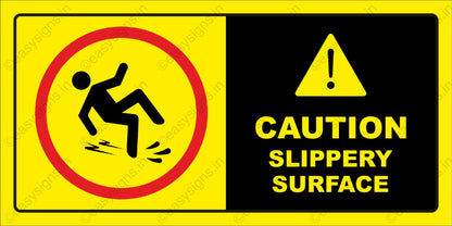 Caution Slippery Surface