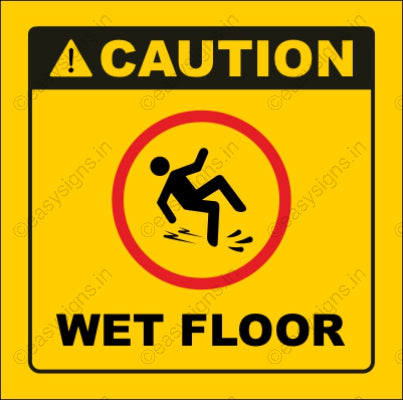 Caution Wet Floor