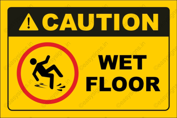 Caution Wet Floor