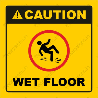 Caution Wet Floor