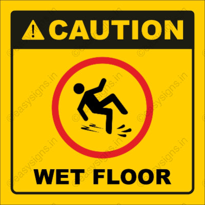 Caution Wet Floor
