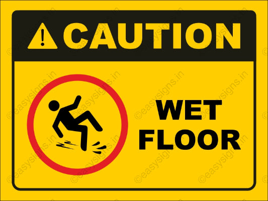 Caution Wet Floor