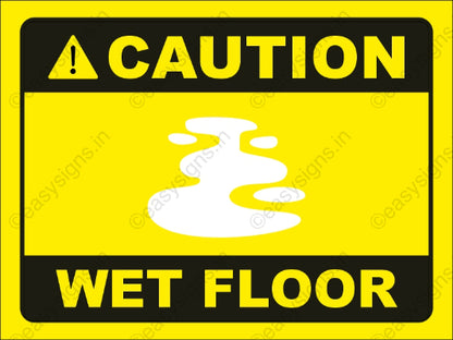 Caution Wet Floor