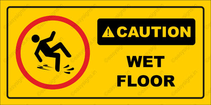 Caution Wet Floor