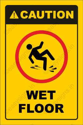 Caution Wet Floor