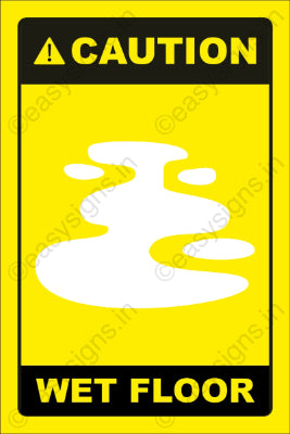 Caution Wet Floor