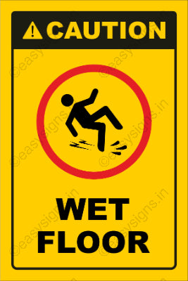 Caution Wet Floor