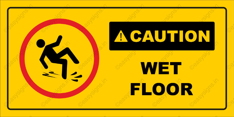 Caution Wet Floor