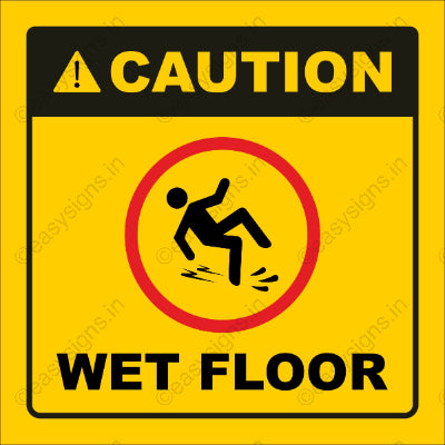 Caution Wet Floor