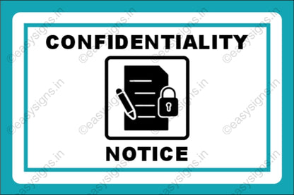 Confidentiality Notice