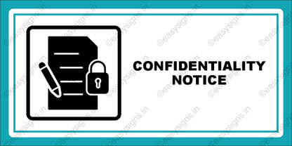 Confidentiality Notice