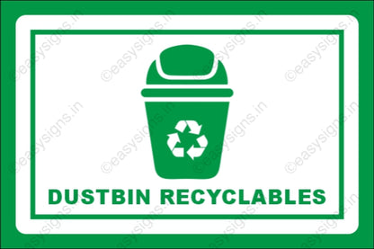 Dustbin - Recyclable