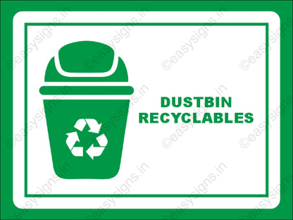 Dustbin - Recyclable