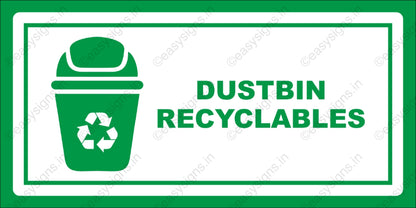 Dustbin - Recyclable