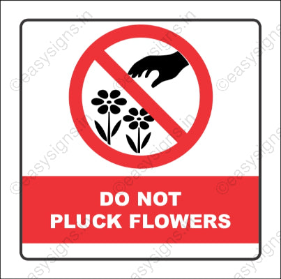 Do Not Pluck Flowers