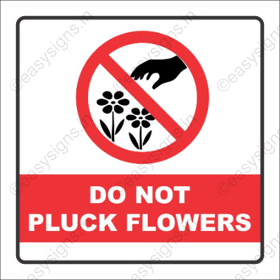 Do Not Pluck Flowers
