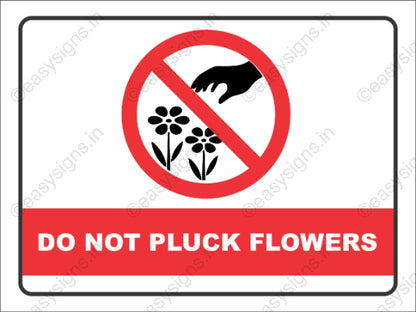 Do Not Pluck Flowers