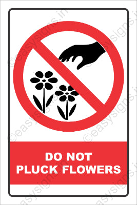 Do Not Pluck Flowers