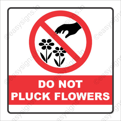 Do Not Pluck Flowers