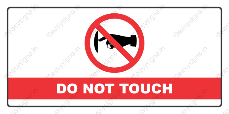 Do Not Touch