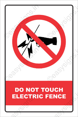 Do Not Touch Electric Fence