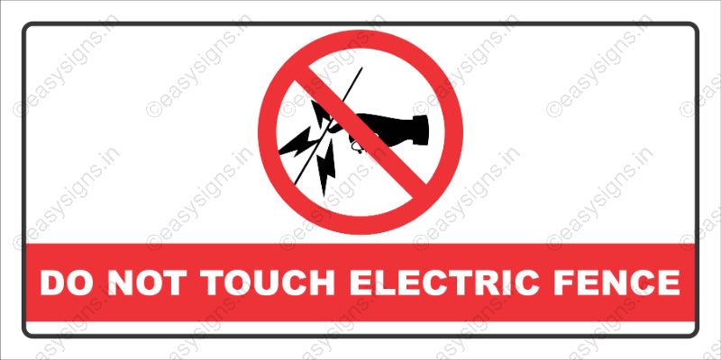 Do Not Touch Electric Fence