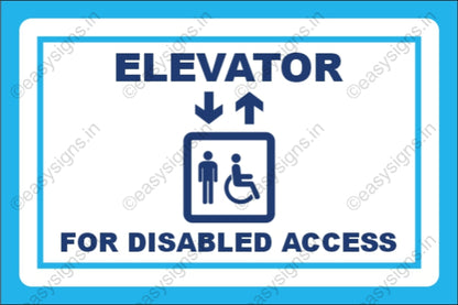 Elevator for Disabled Access