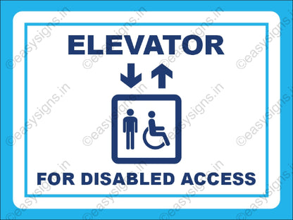 Elevator for Disabled Access