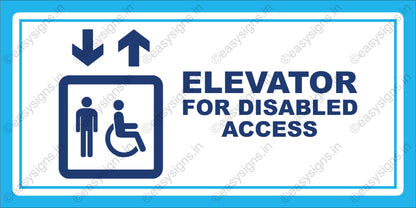 Elevator for Disabled Access
