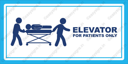 Elevator for Patients Only