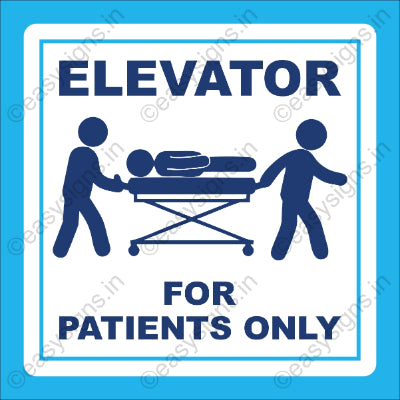 Elevator for Patients Only