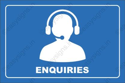 Enquiries
