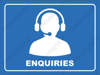 Enquiries