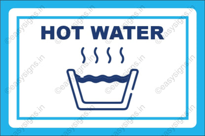 Hot water