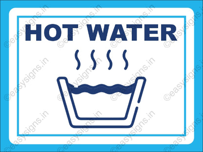 Hot water