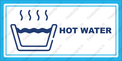 Hot water